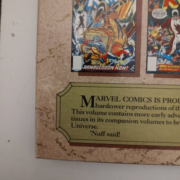 MARVEL MASTERWORKS VOLUME 12 THE X MEN   GOLD FOIL PRINT    By Chris Claremont - Picture 9 of 16
